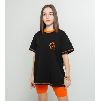 КЛ Футболка Top Houzze, oversize, кулир с лайкрой